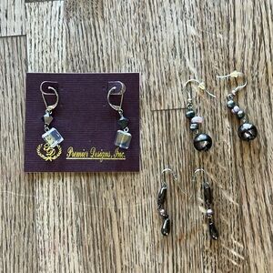 3 pairs of earrings from Premier Designs